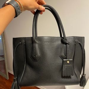 Longchamp Penelope leather tote bag - small